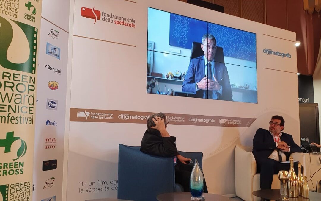 Cinema sostenibile e ripresa green, tavola rotonda a Venezia 77