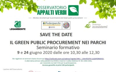 Formazione sul Green Public Procurement per gli Enti Parco