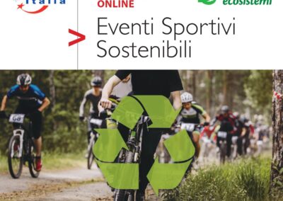 Eventi sportivi sostenibili: il 6 ed il 9 giugno in arrivo un corso di formazione