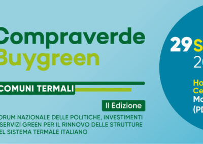 Terme e sostenibilità: il Forum Compraverde Buygreen fa tappa a Montegrotto Terme