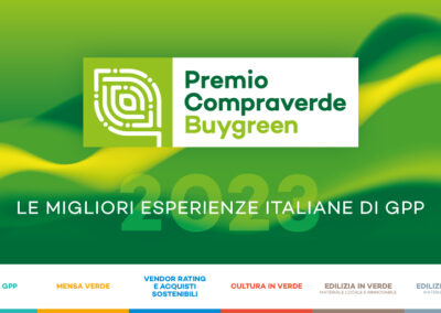 L’eccellenza in Italia sul GPP: assegnati i Premi Compraverde Buygreen 2023