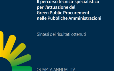 Online la IV annualità del percorso tecnico-specialistico per l’attuazione del GPP nelle PA