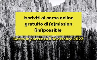Aperte le iscrizioni alla 2° edizione del MOOC, il corso open access di (e)mission (im)possible