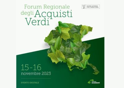 Forum Regionale degli Acquisti Verdi di Friuli Venezia Giulia: scopri il programma delle due giornate