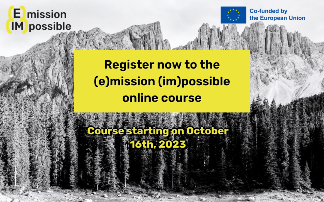 (E)mission (Im)possible open access course on climate action – 2nd edition
