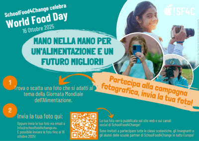 One Click for the Future of Food: SchoolFood4Change Launches a Photo Campaign for World Food Day 2025