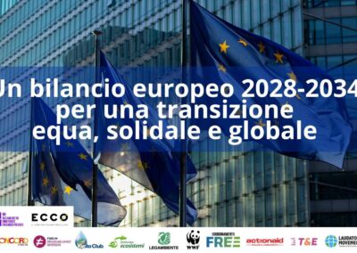 La società civile italiana per il nuovo bilancio europeo: le nostre raccomandazioni al governo